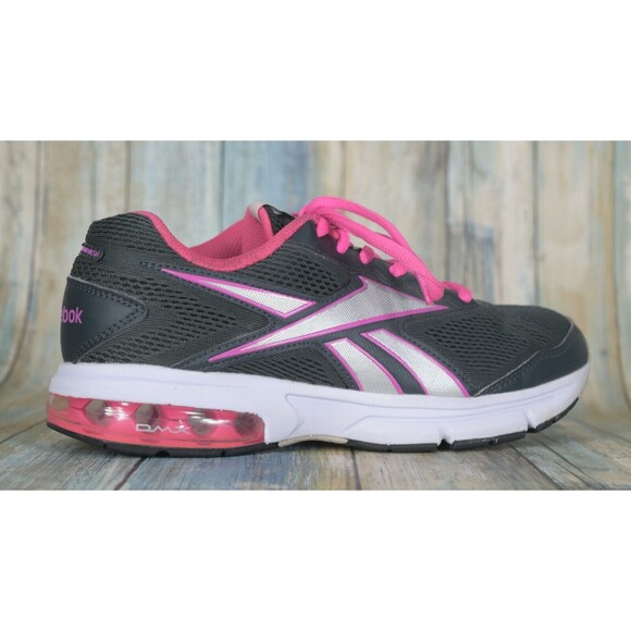 Reebok Damskie Women's Running Shoes Size 8.5 Monofusion Fuse Ride Gray/Pink - Picture 1 of 12